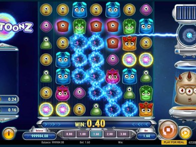 Игровой автомат Reactoonz производителя Play'n GO